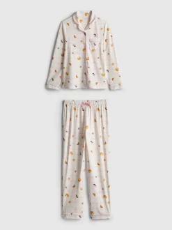 5-15 años | Pijama con camisa gráfica de desayuno