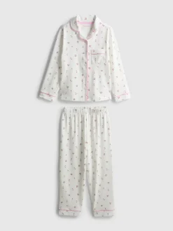 1-15 años | Pijama con estampado gráfico floral