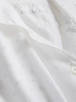 1,5-8 años | Pijama corto con camisa de lunares