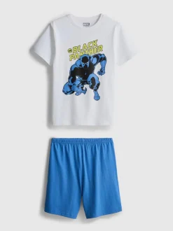 7-15 años | Pijama corto de Black Panther de MARVEL