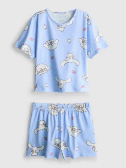 5-15 años | Pijama corto de Cinnamoroll, Hello Kitty