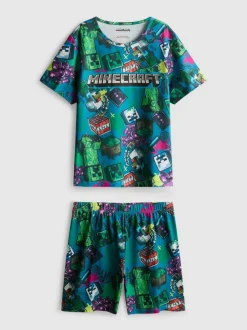 5-15 años | Pijama corto de Minecraft