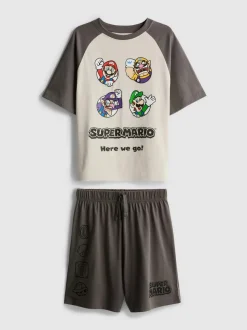 5-15 años | Pijama corto de Super Mario World