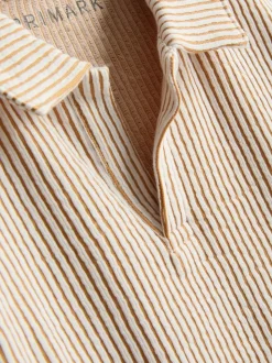 1,5-9 años | Set de camisa a rayas y pantalón corto