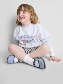 1-9 años | Sudadera estampada con algodón