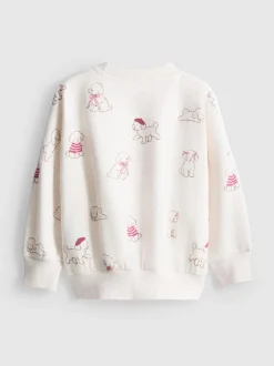 1-9 años | Sudadera estampada con algodón