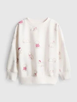 1-9 años | Sudadera estampada con algodón