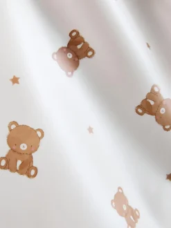 Babero con estampado gráfico de oso