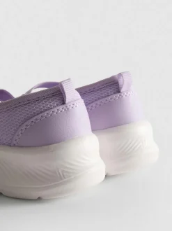 Bailarinas tipo zapatilla gruesas
