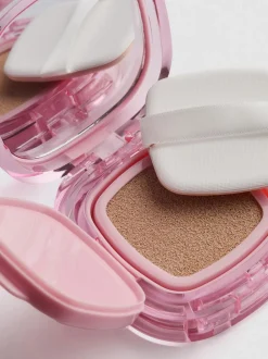 Base compacta con esponja aplicadora SPF 25 de PS…