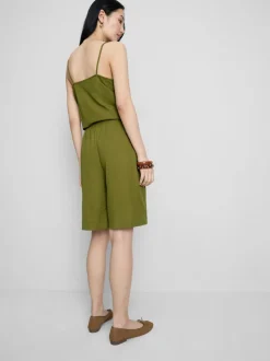 Bermudas texturizadas holgadas