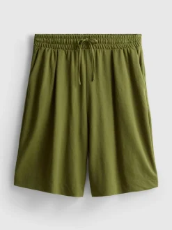 Bermudas texturizadas holgadas