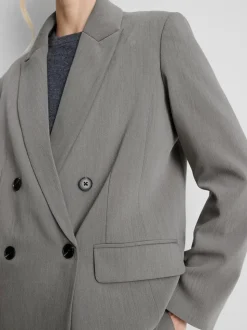 Blazer extragrande de doble botonadura By Coleen