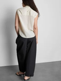 Blusa con nudo a rayas de The Edit