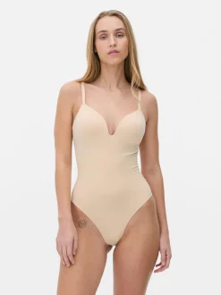 Body con relleno y tanga integrado