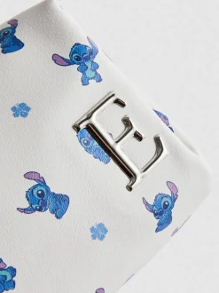 Bolsa de maquillaje con inicial de Stitch de Disney