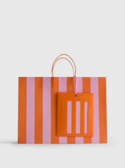 Bolsa de regalo 3 en 1 a rayas
