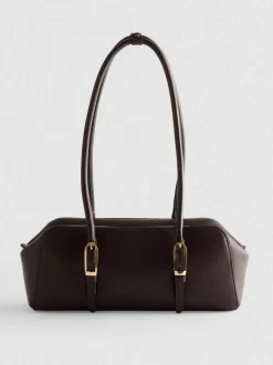 Bolso bowling de piel sintética By Coleen