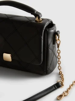 Bolso de mano acolchado