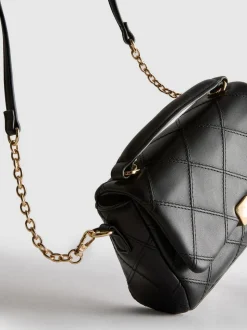 Bolso de mano acolchado