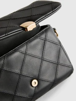 Bolso de mano acolchado