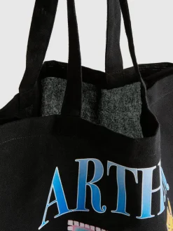 Bolso tote con estampado gráfico de Arthur