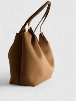 Bolso tote de antelina By Coleen