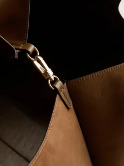 Bolso tote de antelina By Coleen