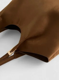 Bolso tote de antelina By Coleen