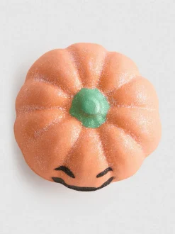 Bomba de baño en forma de calabaza de Halloween