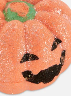 Bomba de baño en forma de calabaza de Halloween