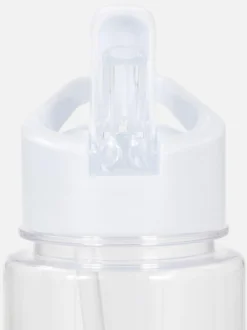 Botella de agua con pajita incorporada