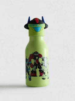 Botella de agua con personaje
