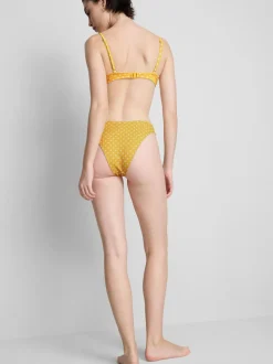 Braguita de bikini brasileña a lunares