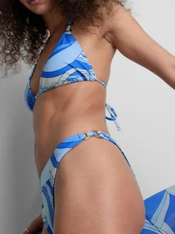 Braguita de bikini con remolinos abstractos