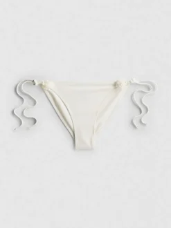 Braguita de bikini floral en con lazadas laterales