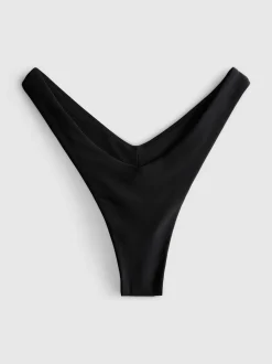 Braguitas de bikini estilo tanga fruncidas