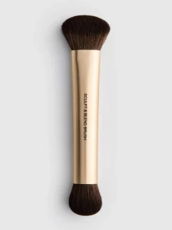 Brocha de maquillaje de doble extremo PS... Pro