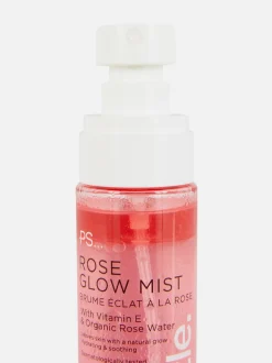 Bruma facial iluminadora de rosa de PS…