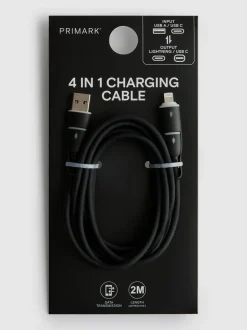 Cable de carga dividido 4 en 1