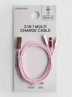 Cable de carga múltiple 3 en 1
