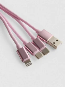 Cable de carga múltiple 3 en 1
