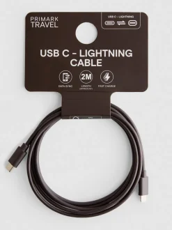 Cable de carga USB-C a Lightning de 2 metros