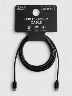 Cable de USB-C a USB-C de 2 m
