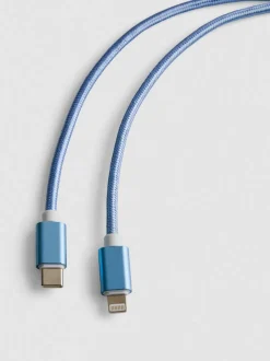 Cable trenzado de USB-A a Lightning de 2 m