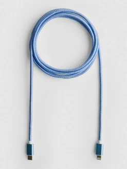 Cable trenzado de USB-A a Lightning de 2 m