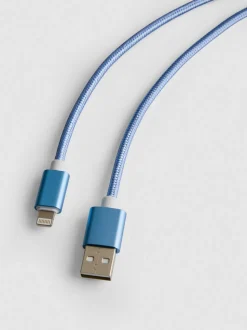 Cable trenzado de USB-C a Lightning de 2 m