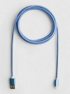 Cable trenzado de USB-C a Lightning de 2 m
