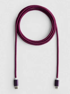 Cable trenzado de USB-C a Lightning de 2 m