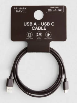 Cable USB-A a USB-C de 2 m